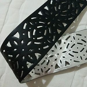 EUC Flower Pattern Elastic Belt